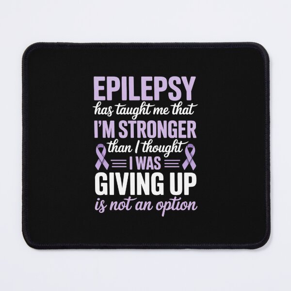 Item preview, Epilepsy Warrior Purple Ribbon Epilepsy Awareness designed and sold by EllenJast.