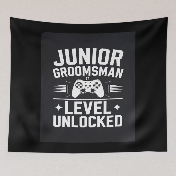 Item preview, Junior Groomsman Gaming Video Gamer Wedding Party Rehearsal  designed and sold by RoyTill0Art.