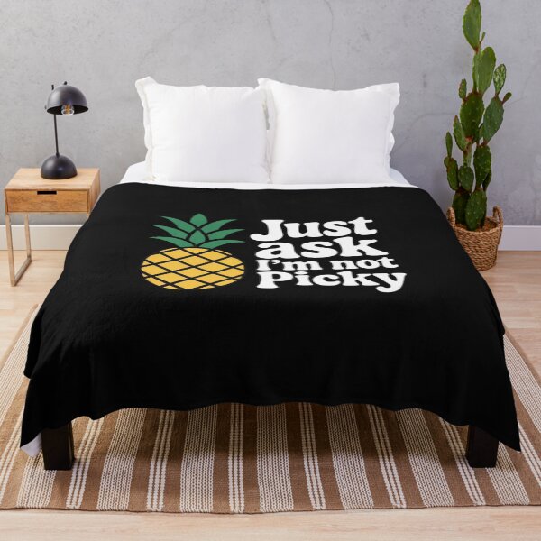 Item preview, Inappropriate Pineapple Just Ask Im Not Picky Joke Men Women designed and sold by Rackaam.