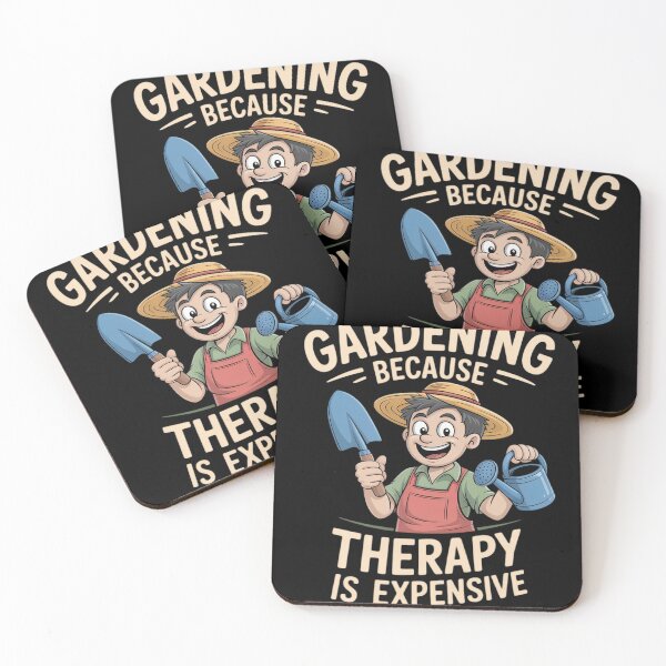 Item preview, Gardening Because Therapy is Expensive Gardener designed and sold by FluoroWave.