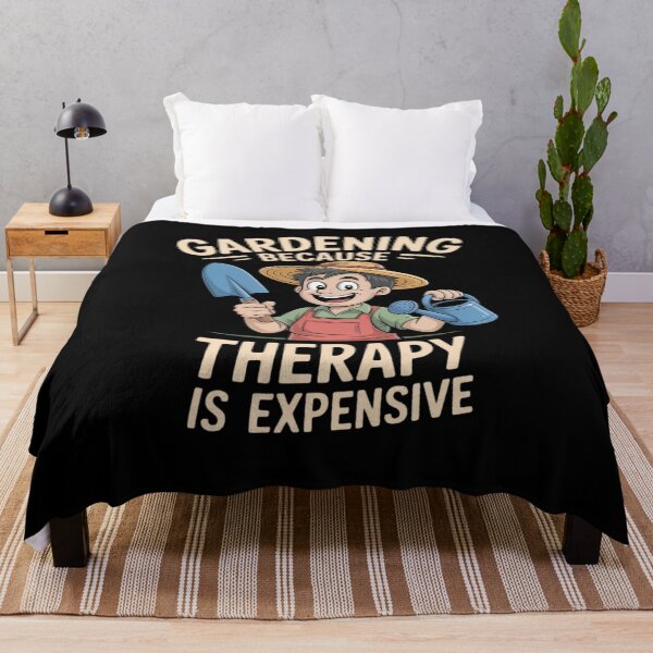 Item preview, Gardening Because Therapy is Expensive Gardener designed and sold by FluoroWave.