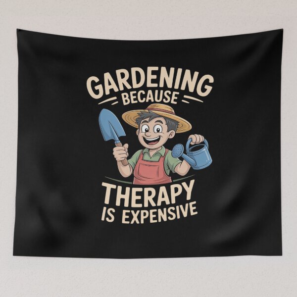 Item preview, Gardening Because Therapy is Expensive Gardener designed and sold by FluoroWave.