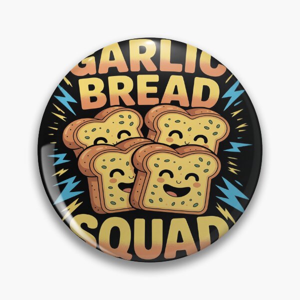 Item preview, Garlic Bread Squad designed and sold by FluoroWave.