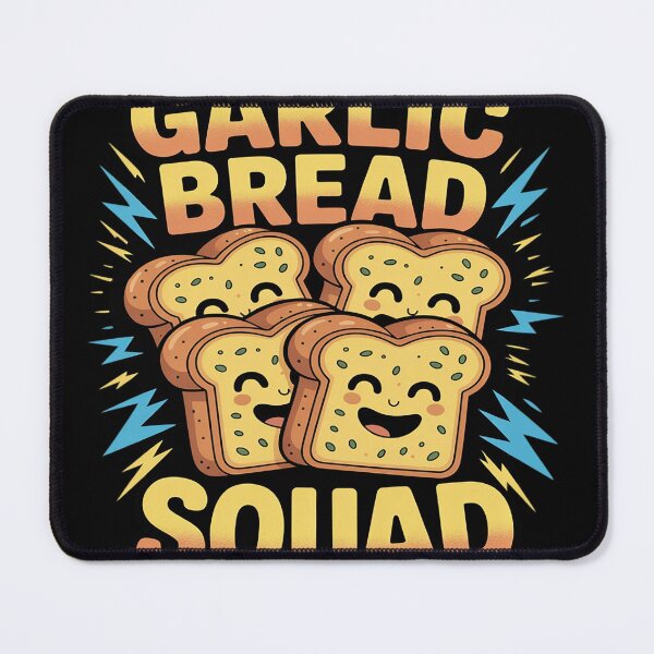 Item preview, Garlic Bread Squad designed and sold by FluoroWave.