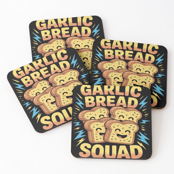 Item preview, Garlic Bread Squad designed and sold by FluoroWave.