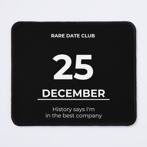 Item preview, Rare Date Club – December 25 designed and sold by ariksworld.