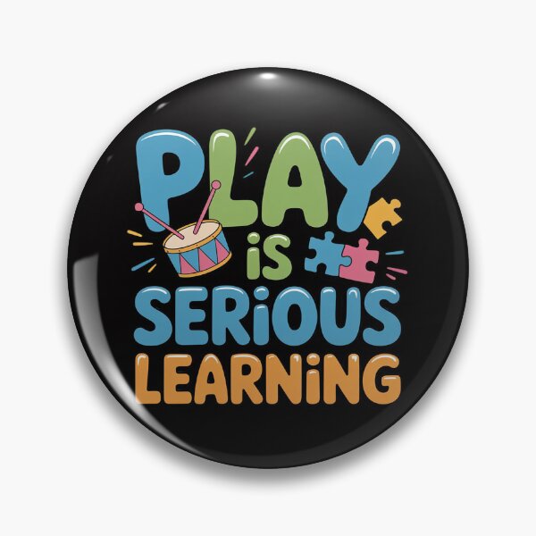 Item preview, Play Is Serious Learning Daycare Preschool Teacher designed and sold by demarioTTS.