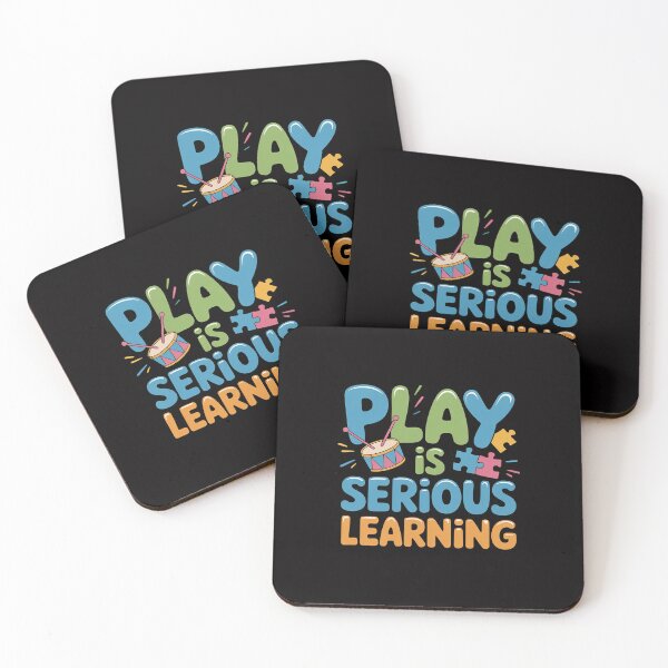 Item preview, Play Is Serious Learning Daycare Preschool Teacher designed and sold by demarioTTS.
