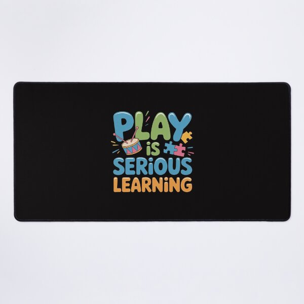 Item preview, Play Is Serious Learning Daycare Preschool Teacher designed and sold by demarioTTS.