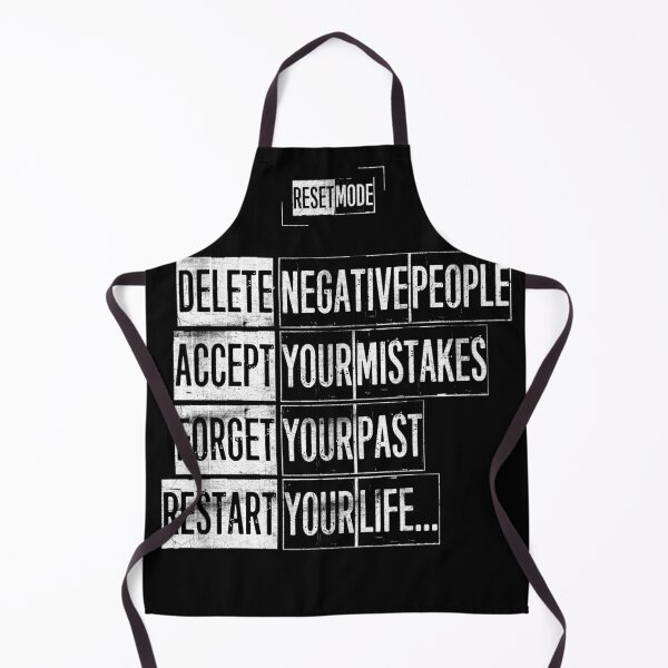 Item preview, Reset Mode Motivation Quote - Delete Accept Forget Restart designed and sold by Stotee.