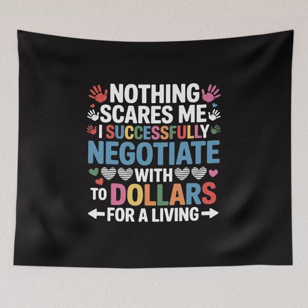 Item preview, Childcare Teacher Negotiate with Toddlers Daycare Provider Men Women Kids designed and sold by demarioTTS.