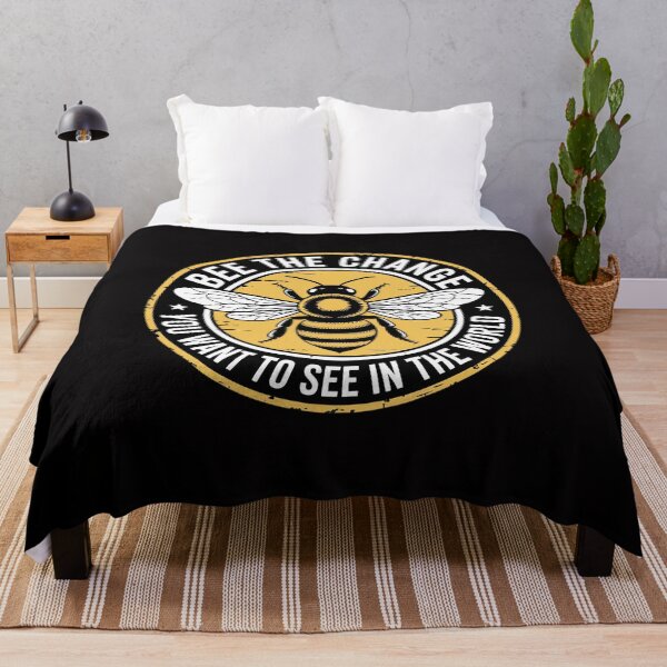 Item preview, Bee Save The Bees Honeybee Bee The Change designed and sold by demarioTTS.