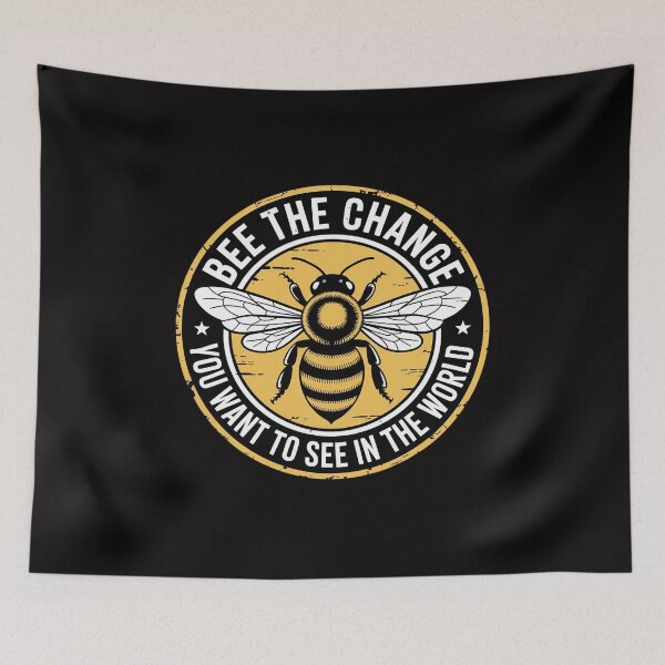 Item preview, Bee Save The Bees Honeybee Bee The Change designed and sold by demarioTTS.