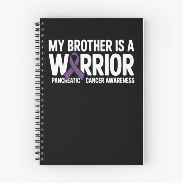 Item preview, My Brother is a Warrior Pancreatic Cancer Awareness designed and sold by catsdothingz.