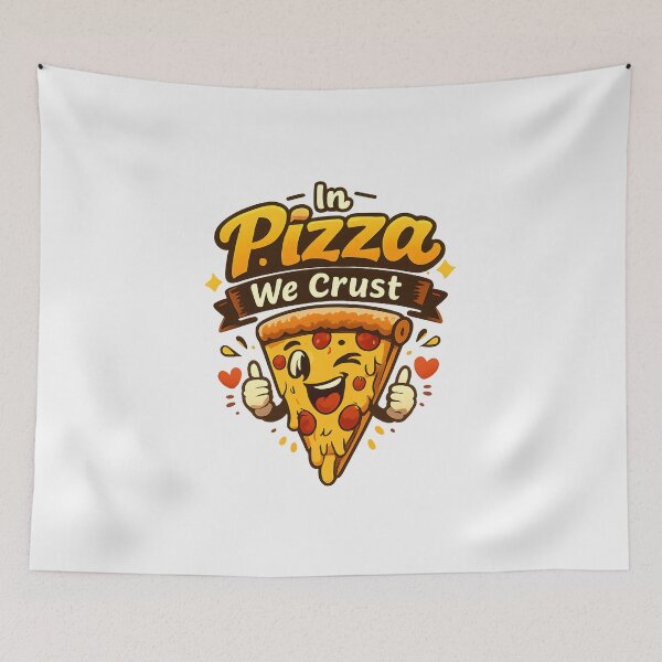 Item preview, In Pizza We Crust designed and sold by musthavewords.