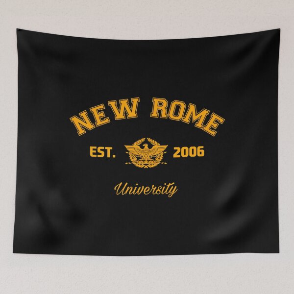 Artikelvorschau, New Rome University Studenten-Hoodie Pjo Timeline entworfen und verkauft von pedroindiano.