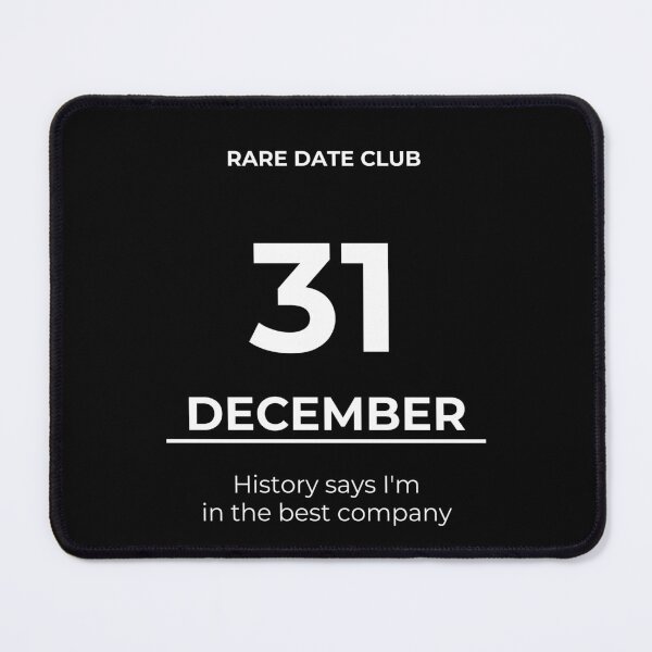 Item preview, Rare Date Club – December 31 designed and sold by ariksworld.