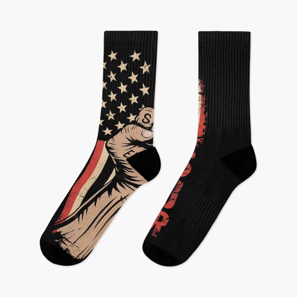 Item preview, NAZENTI Personalized Fist Bump American Flag Dad  designed and sold by RsFilsingerArt.