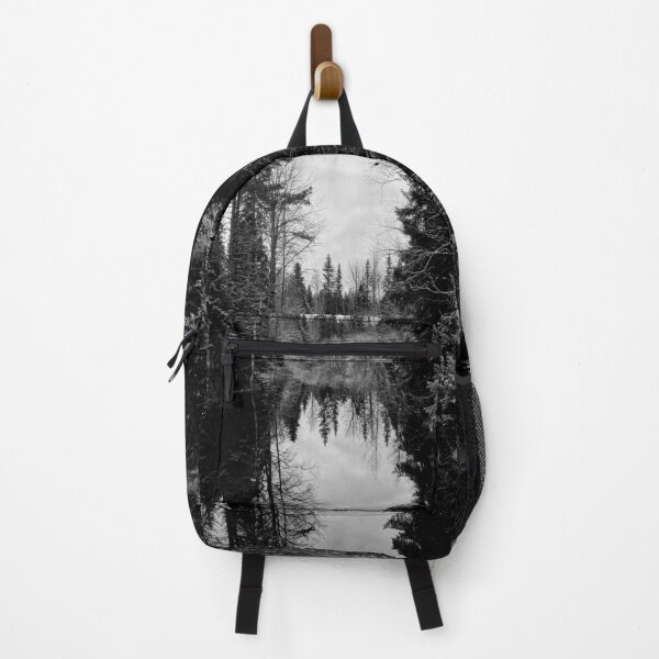 Item preview, Evening by the snowy river. Parkkuu 2025 bw designed and sold by Jouko Lehto Photography.