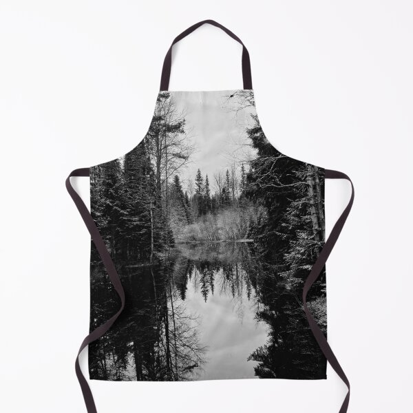 Item preview, Evening by the snowy river. Parkkuu 2025 bw designed and sold by Jouko Lehto Photography.