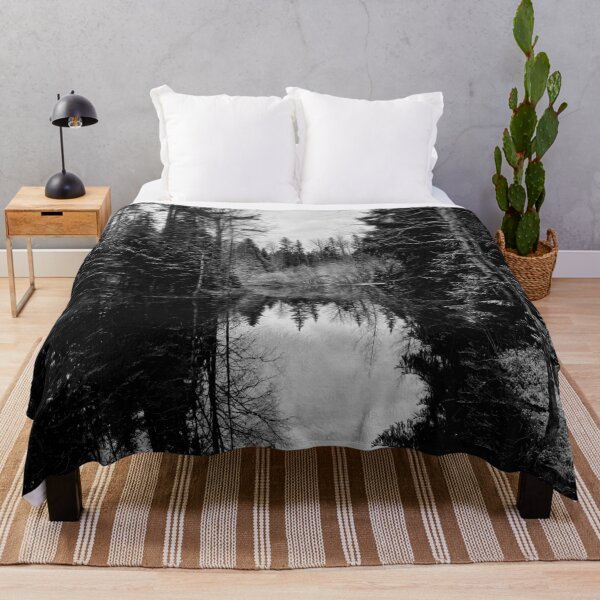 Item preview, Evening by the snowy  river. Parkkuu 2025 bw designed and sold by Jouko Lehto Photography.
