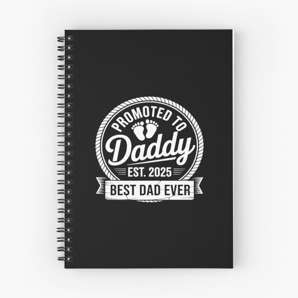 Item preview, Promoted to Daddy Papa Est 2025 Soon to be Dad Fathers Day designed and sold by RsFilsingerArt.