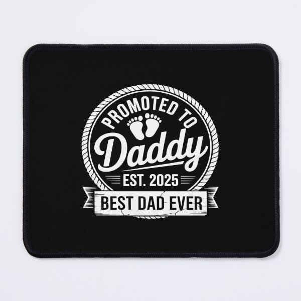 Item preview, Promoted to Daddy Papa Est 2025 Soon to be Dad Fathers Day designed and sold by RsFilsingerArt.