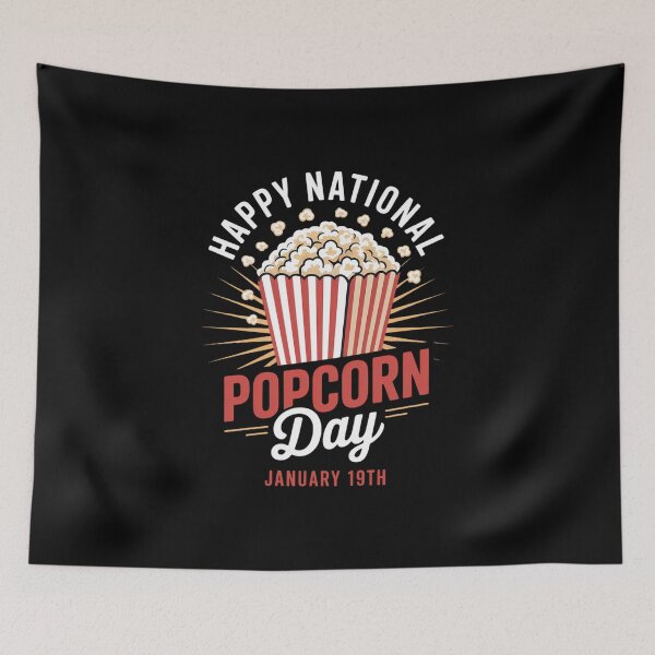 Item preview, Happy National Popcorn Day - Popcorn Lover Caramel Corn designed and sold by IdunayaStore.