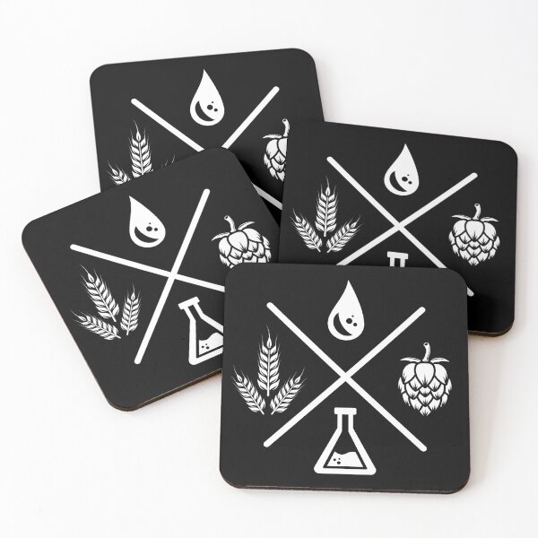 Item preview, Beer Ingredients (white) designed and sold by DKdesigns27.