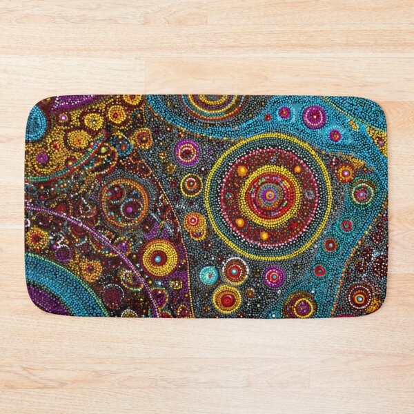 Item preview, Aboriginal Inspired Dot Art - Mystical Dreamtime Circles designed and sold by GrinGalore.