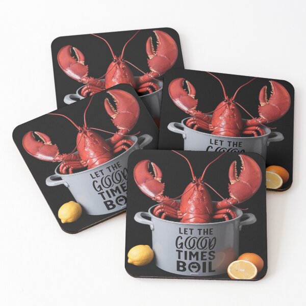 Item preview, Let The Good Times Boil Funny Crawfish Boil Mardi Gras Cajun 4  designed and sold by RoyTill0Art.
