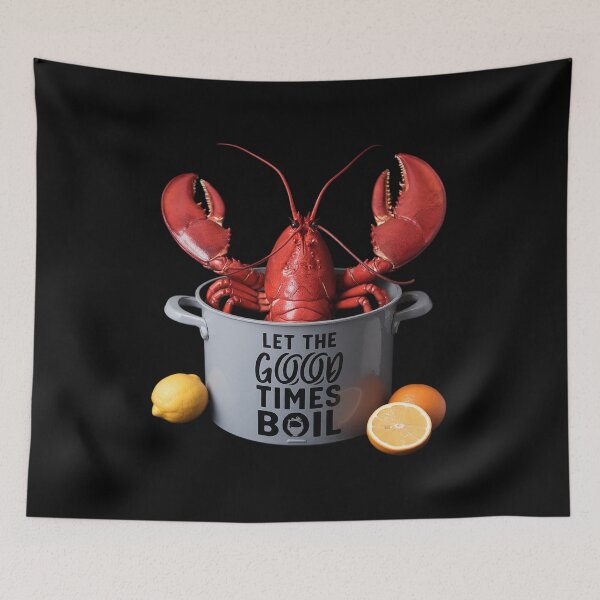 Item preview, Let The Good Times Boil Funny Crawfish Boil Mardi Gras Cajun 4  designed and sold by RoyTill0Art.
