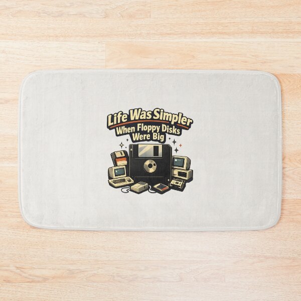 Item preview, Life Was Simpler When Floppy Disks Were Big designed and sold by musthavewords.