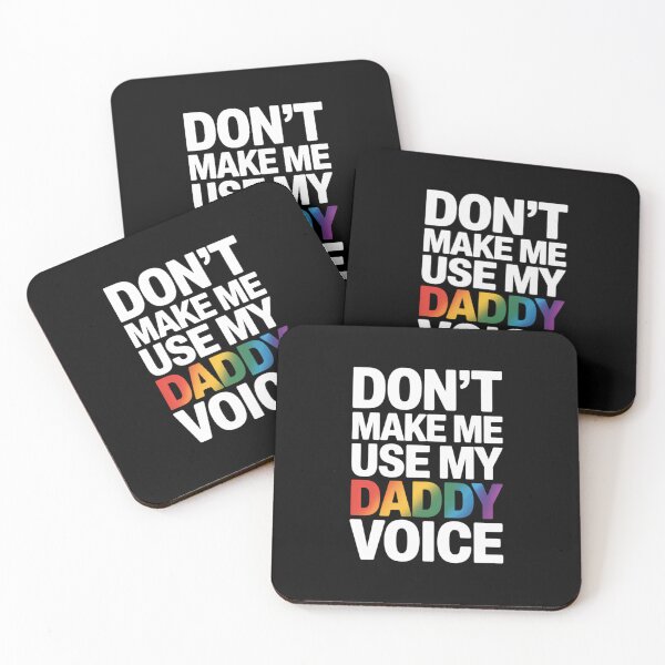 Item preview, Don't Make Me Use My Daddy Voice Gay Bear Pride LGBTQ designed and sold by EllenJast.