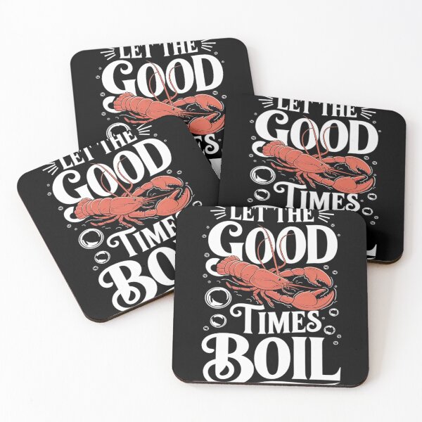 Item preview, Let The Good Times Boil Funny Crawfish Boil Mardi Gras Cajun 5  designed and sold by RoyTill0Art.