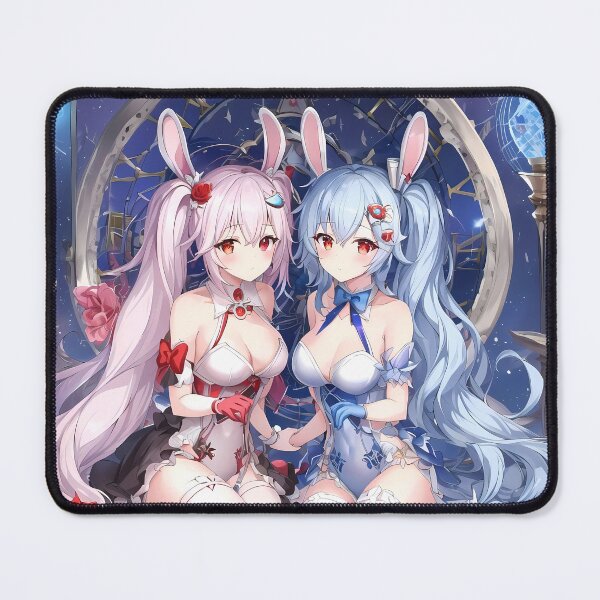 Item preview, Anime Laffey Azur Lane Game Bunny Night Pastel Clock Fantasy Charm designed and sold by Tokyonomad.