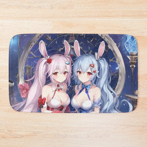 Item preview, Anime Laffey Azur Lane Game Bunny Night Pastel Clock Fantasy Charm designed and sold by Tokyonomad.