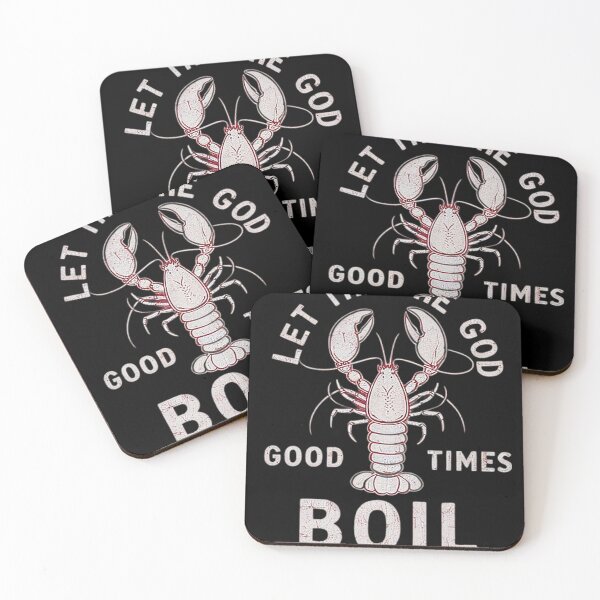Item preview, Let The Good Times Boil Funny Crawfish Boil Mardi Gras Cajun1  designed and sold by RoyTill0Art.