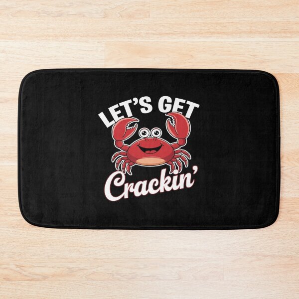 Item preview, Let's Get Crackin - Funny Crab Eater Seafood Lover Crab Boil designed and sold by RoyTill0Art.