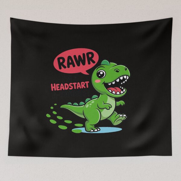 Item preview, Back to School Headstart Dino designed and sold by silladive.
