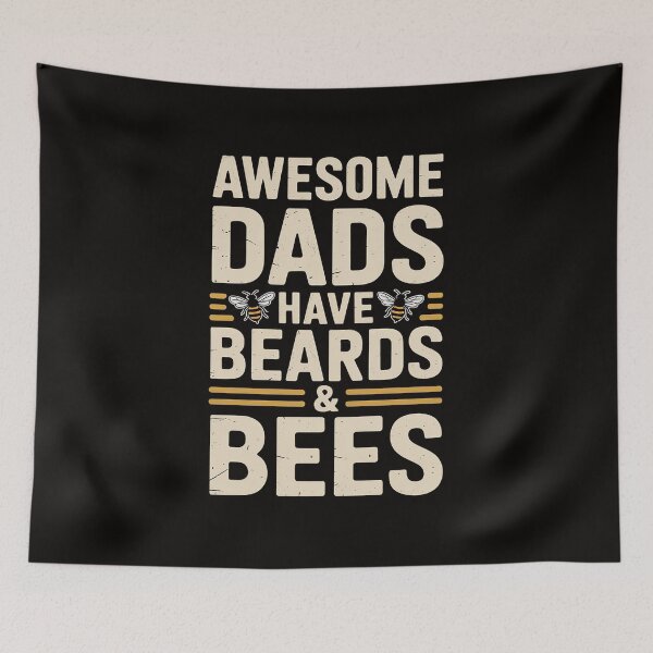 Item preview, Beekeeper Bee Beekeeping Dad Beard Father designed and sold by silladive.