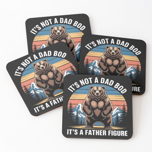 Item preview, It's Not A Dad Bod It's A Father designed and sold by Rackaam.