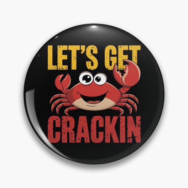 Item preview, Let's Get Crackin Funny Crab Crabbing Crabs Lover  designed and sold by RoyTill0Art.