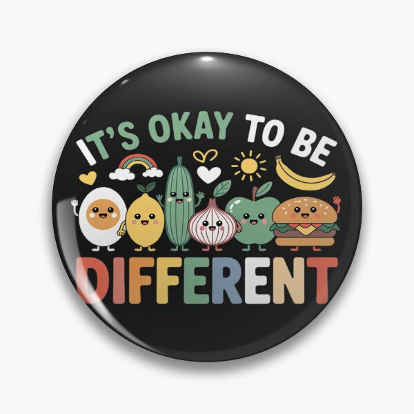 Item preview, It's Okay To Be Different Cute Diversity back to school designed and sold by Rackaam.