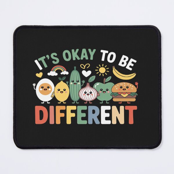 Item preview, It's Okay To Be Different Cute Diversity back to school designed and sold by Rackaam.