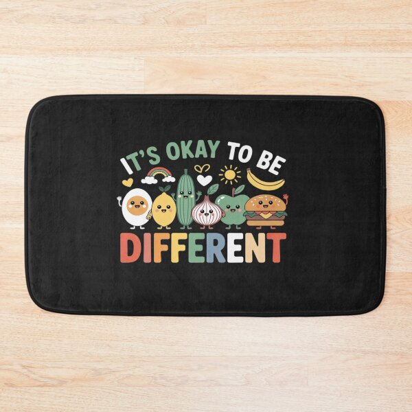 Item preview, It's Okay To Be Different Cute Diversity back to school designed and sold by Rackaam.