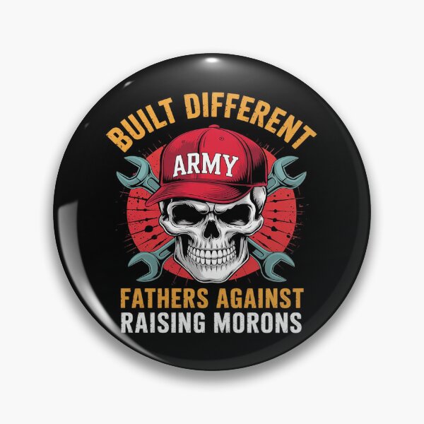 Item preview, Raising Morons Father's Day Built Different Fathers Against designed and sold by RsFilsingerArt.