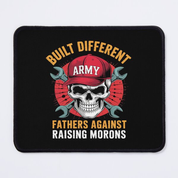 Item preview, Raising Morons Father's Day Built Different Fathers Against designed and sold by RsFilsingerArt.