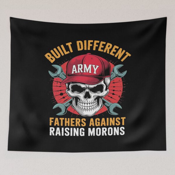Item preview, Raising Morons Father's Day Built Different Fathers Against  designed and sold by RsFilsingerArt.