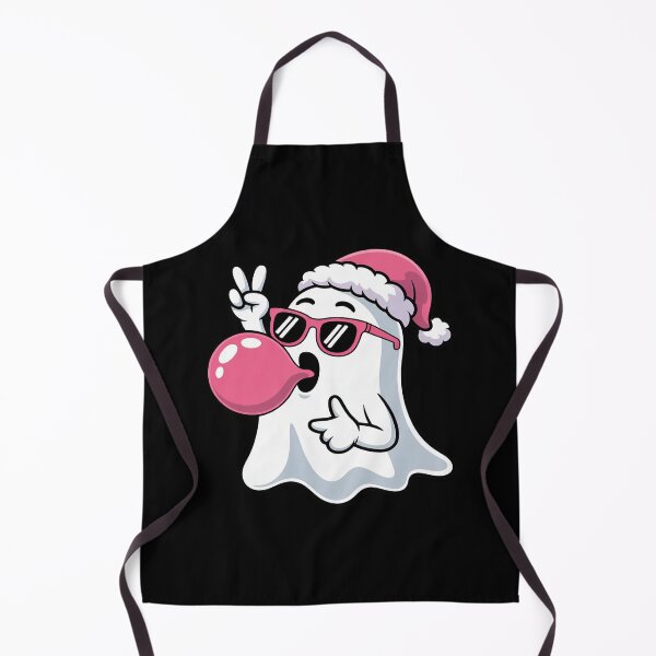 Item preview, Ghost Blowing Bubblegum and Santa Hat Halloween Toddler designed and sold by Voidbinder.